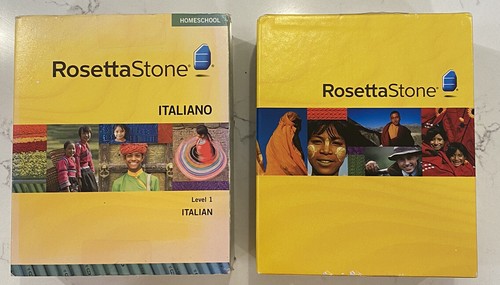 ROSETTA STONE Italian Version Level 1 Italian Language 3 CD’s Complete - Picture 2 of 6