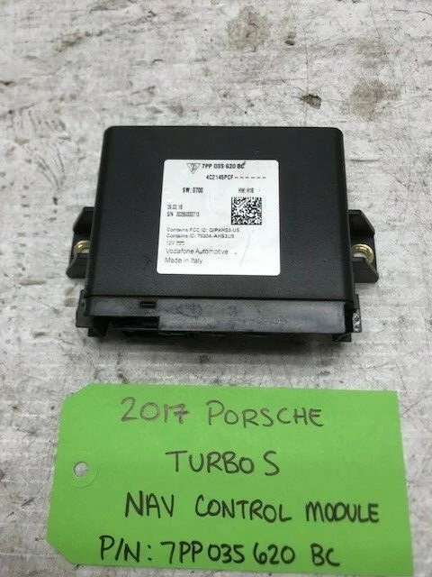 17-19 PORSCHE 991 TURBO S 991.2 NAV NAVIGATION CONTROL MODULE 