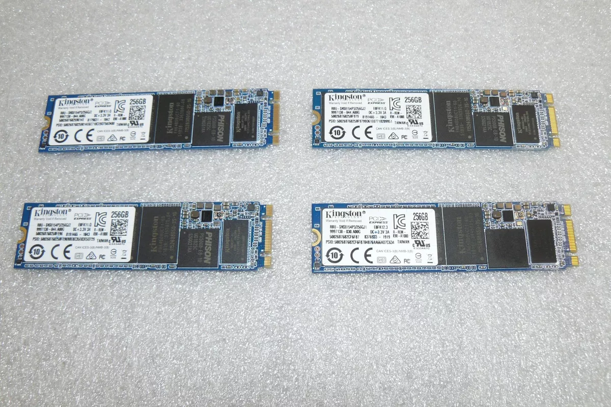 NEW Kingston PCIe 256GB M.2 2280 Solid State Drive RBU-SNS8154P3 