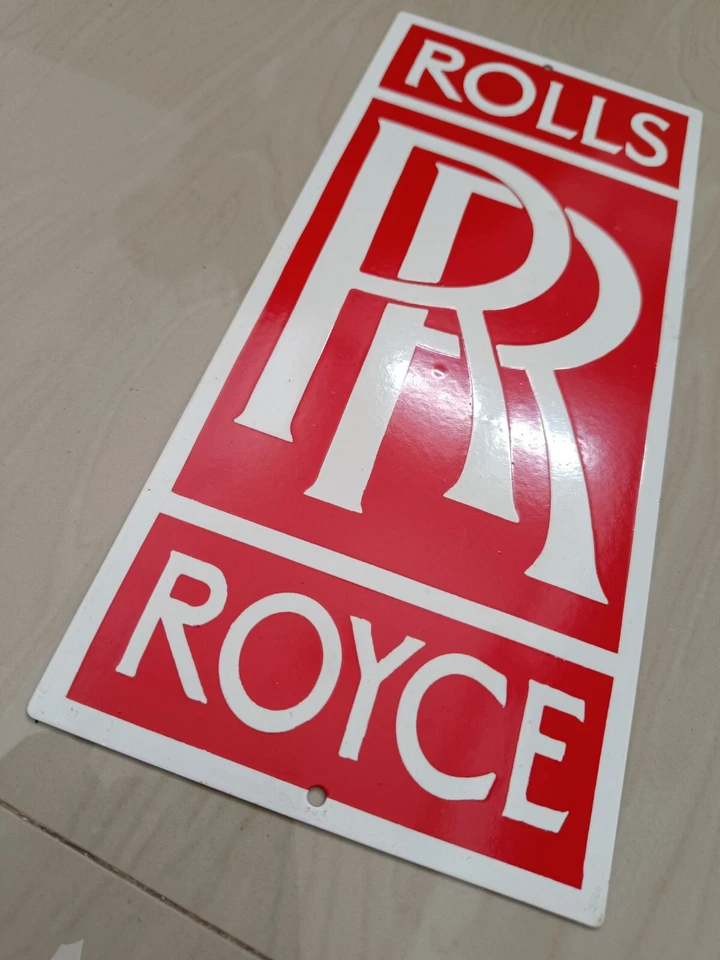 Vintage Design Rolls Royce Dealer advertising Workshop Sign no Porcelain - Image 2 of 4