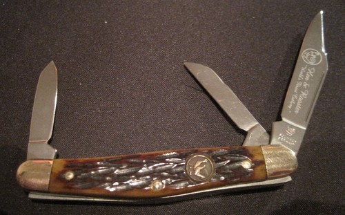 Hen & Rooster Stockman Knife 373C AP ~ Solingen Germany