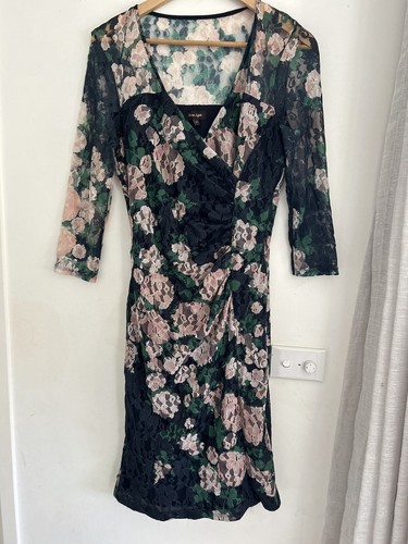 Phase eight size 14 wedding party dinner cocktail evening dress - Picture 5 of 10