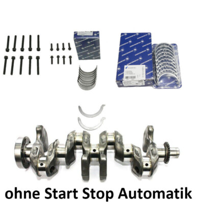 Kurbelwelle+Lager Set+Schrauben für VW 1.4 TSI CXS CMB CPV CPW CZC 37083600