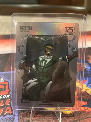 2024 Bo Jackson Battle Arena Taze’em Silver Battle Foil SBF-7