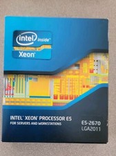Intel XEON Processor SR0KX E5-2670 20M Cache 2.60 GHz Server Workstations Sealed