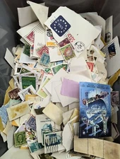 1 Pound Mixed Lot Of Worldwide Stamps Antique To Now On &Off Paper Posted & Not