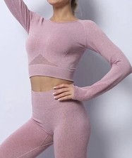 Seamless Yoga Suit for Women Bra Tops and Shorts Set for Gym ActivitiesOpens in