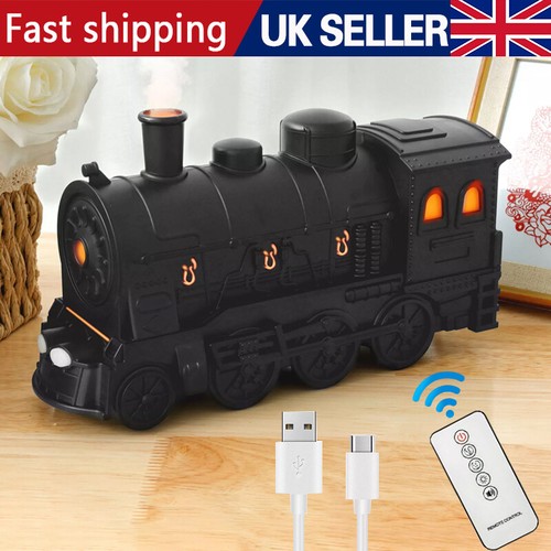 Steam Train Essential Oil Diffuser with Light 300ml-Humidifier Quiet Auto Off UK - Picture 11 of 11