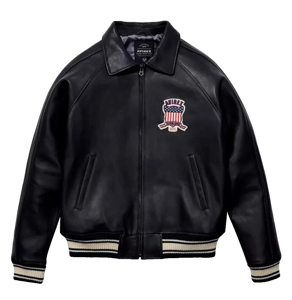 Blouson Avirex Vintage Harley Davidson Cuir Années 80 - Taille M, Très Bon état, Collector !