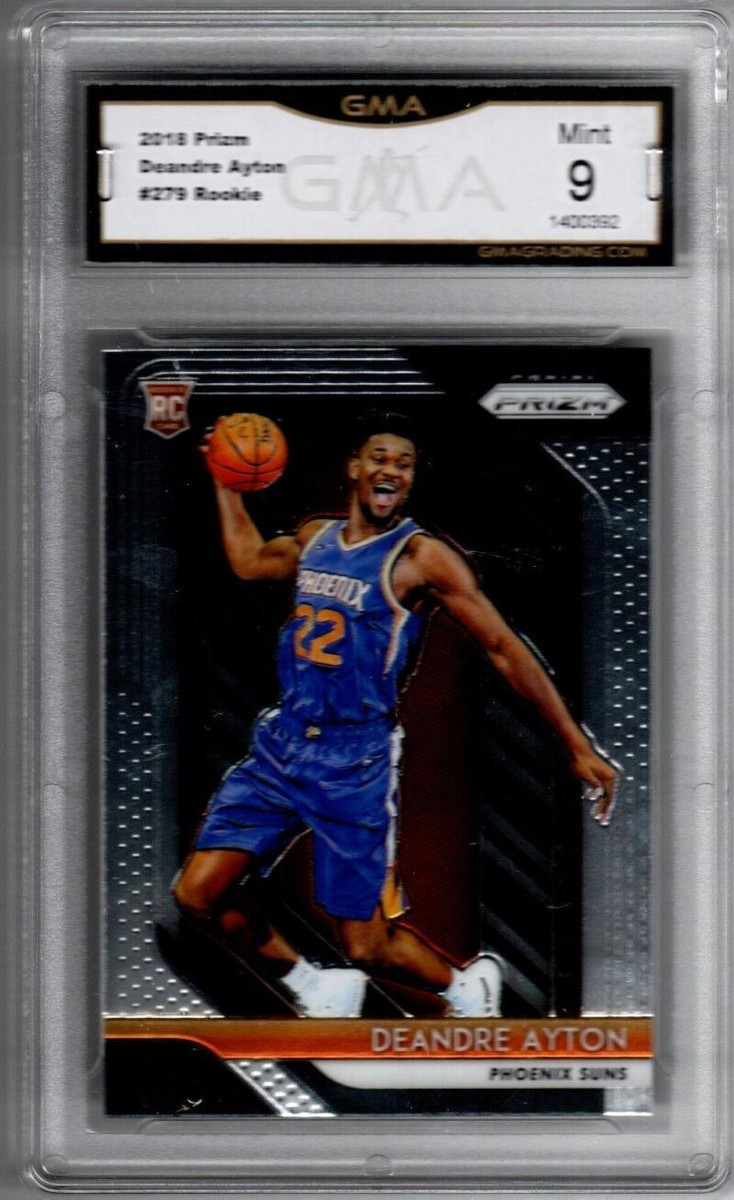 2018-19 Panini Prizm #279 Deandre Ayton RC Rookie Graded GMA 9
