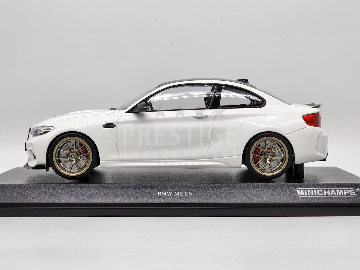 Minichamps 2020 BMW M2 CS Coupe (F87) Alpine White 1:18