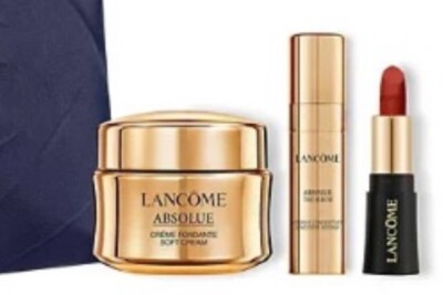 LANCOME ABSOLUE ソフトクリーム 15ml 2個+ポーチ LANCOME ABSOLUE ソフトクリーム 15ml 2個+ポーチ ランコム
