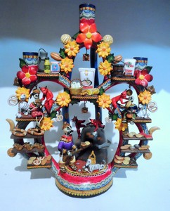 Amazing-Tree-of-life-Alfonso-Castillo-Kitchen-Mexican-folk-art-baker-panadero