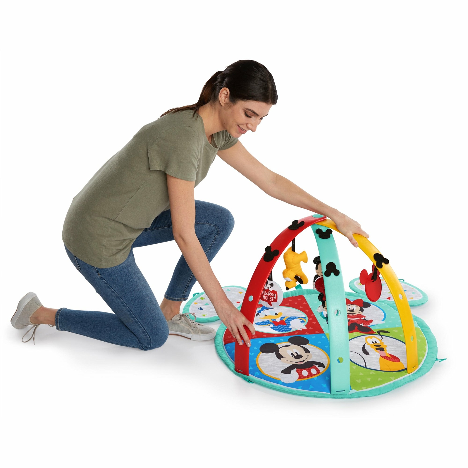 mickey mouse activity gym