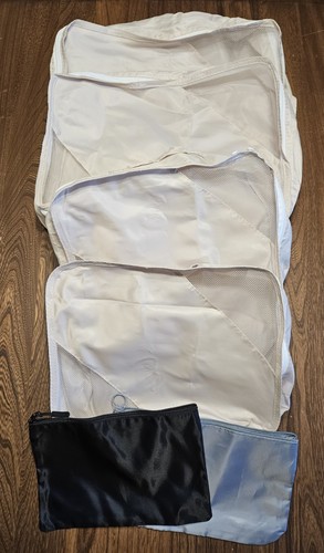 6 Pk Travel Packing Bags 12in 15in 16in Travel Luggage Organizers