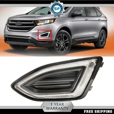 For Ford Edge 2015-2018 LED DRL Bumper Fog Light Driving Lamp Driver Left Side