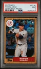 2017 TOPPS SILVER PACK PROMO #87-AJ AARON JUDGE ROOKIE RC PSA 9
