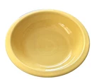 Fiesta Homer Laughlin replacement large serving bowl Yellow Sunflower 8.25