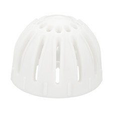 Egg Cleaning Brush Silicone Egg Washer Rotating Scrubber Tools White