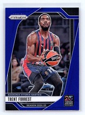 Trent Forrest 2024-25 Panini Prizm EuroLeague #153 Blue Prizms #/199