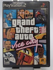 Grand Theft Auto: Vice City Sony PlayStation 2, 2002 Map Has Tape TESTED CIB
