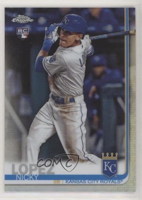 2019 Chrome Update Target Refractor /250 Nicholas Lopez Nicky #39 Rookie RC i4v