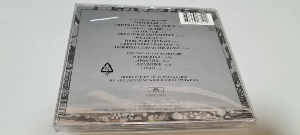 CREAM - WHEELS OF FIRE (2CD SIGILLATI REMASTERED POLYDOR 1997) - Immagine 2 di 2