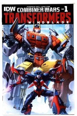 Transformers: Windblade (Vol. 2) #1 NM 9.4 2015  Casey Coller Cover