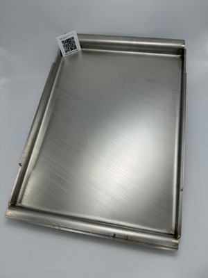 Edelstahl-Plancha Weber Spirit Breite 30cm