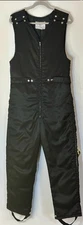 Vintage Polarware Griswold Insulated Bib Suit Black Snowmobile Ice Fishing USA