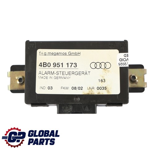 Audi A3 8L A4 B5 A6 C5 Alarm Steuer Gerät ECU 4B0951173