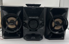 Sistema de audio para el hogar Sony MHC-EC619iP mini reproductor de CD de alta fidelidad radio FM control remoto USB 120W