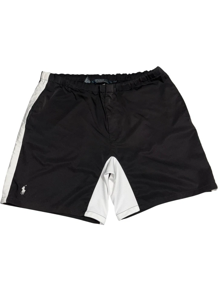 Pantalones Cortos Vintage Polo Ralph Lauren Poliéster Baúles Baloncesto Cortavientos Años 90 Y2K Foto 2 de 4