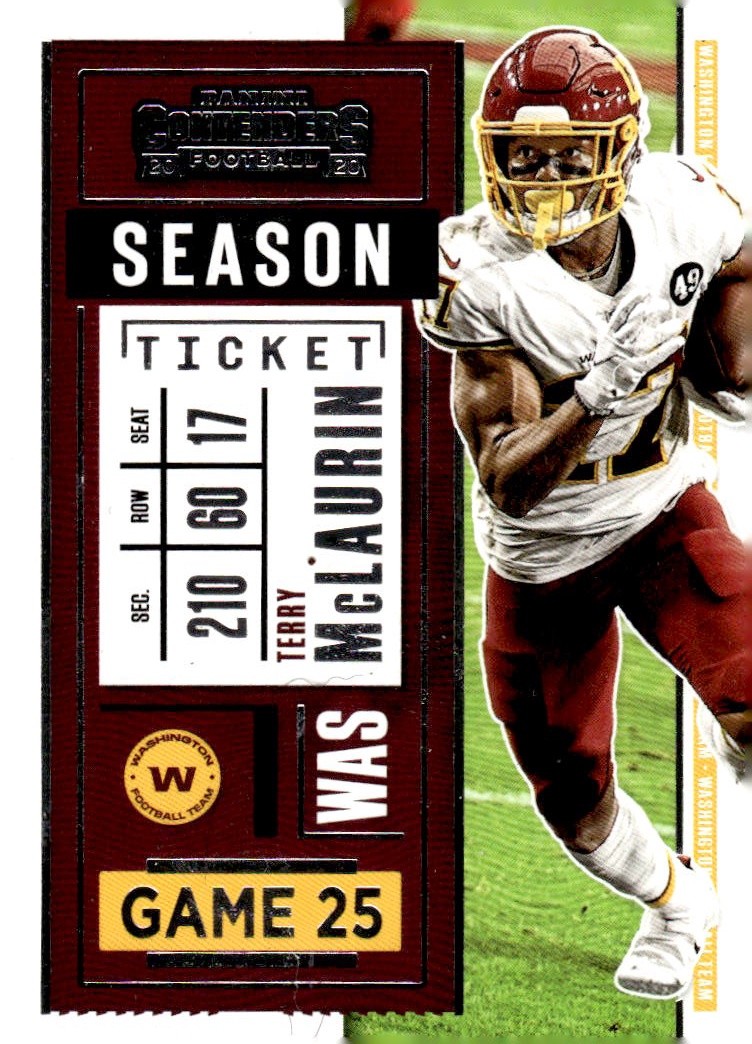 2020 Panini Contenders #8 Terry McLaurin