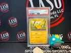 Pikachu 025/165 - PSA 8  Pokemon Together Stamped - Poké Post Promo English TCG