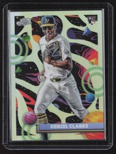 2025 Topps Chrome Cosmic #147 Denzel Clarke Nucleus Refractor