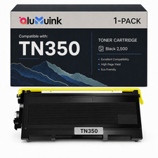 TN350Black Toner Cartridge replacement for HL-2070N, HL-2070NR, Intellifax 2820