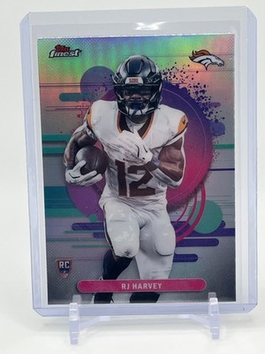 R.J. Harvey 2025 Topps Finest #112 Refractor Uncommon