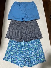 Vineyard Vines Mens Printed Chappy Swim Trunks Shorts Small excellent condition