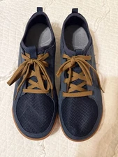 Astral Men’s Shoes Size 9 Model M’s Loyak Blue And Brown Canvas