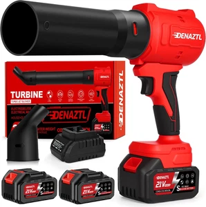 Electric Handheld Leaf Blower Cordless with 2X 4.0Ah Batteries and Charger, 650C