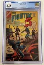 Fightin' Five 5 #40 CGC 5.5 Peacemaker First Appearance! Origin Jon Cena