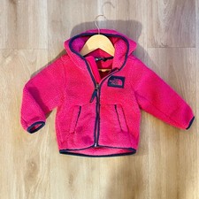 The North Face Vibrant Pink Fleece Hoodie 2T