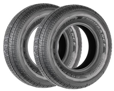 2-Pack Goodyear Endurance Trailer Tire ST205/75R14 14 Inch Load Range D 2040 Lb.