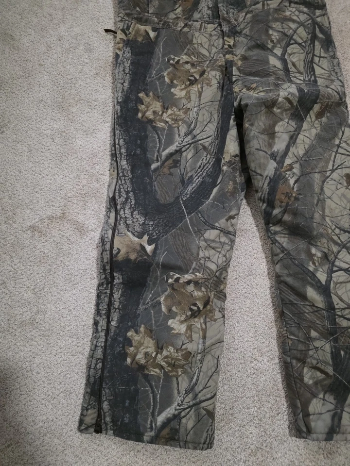 Vintage Duxbak Camo Insulated Bibs Size XL 42-33 - Image 2 of 4