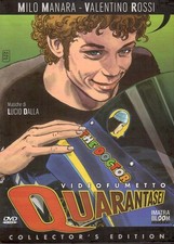 libro + DVD - QUARANTASEI videofumetto di Milo Manara su Valentino Rossi