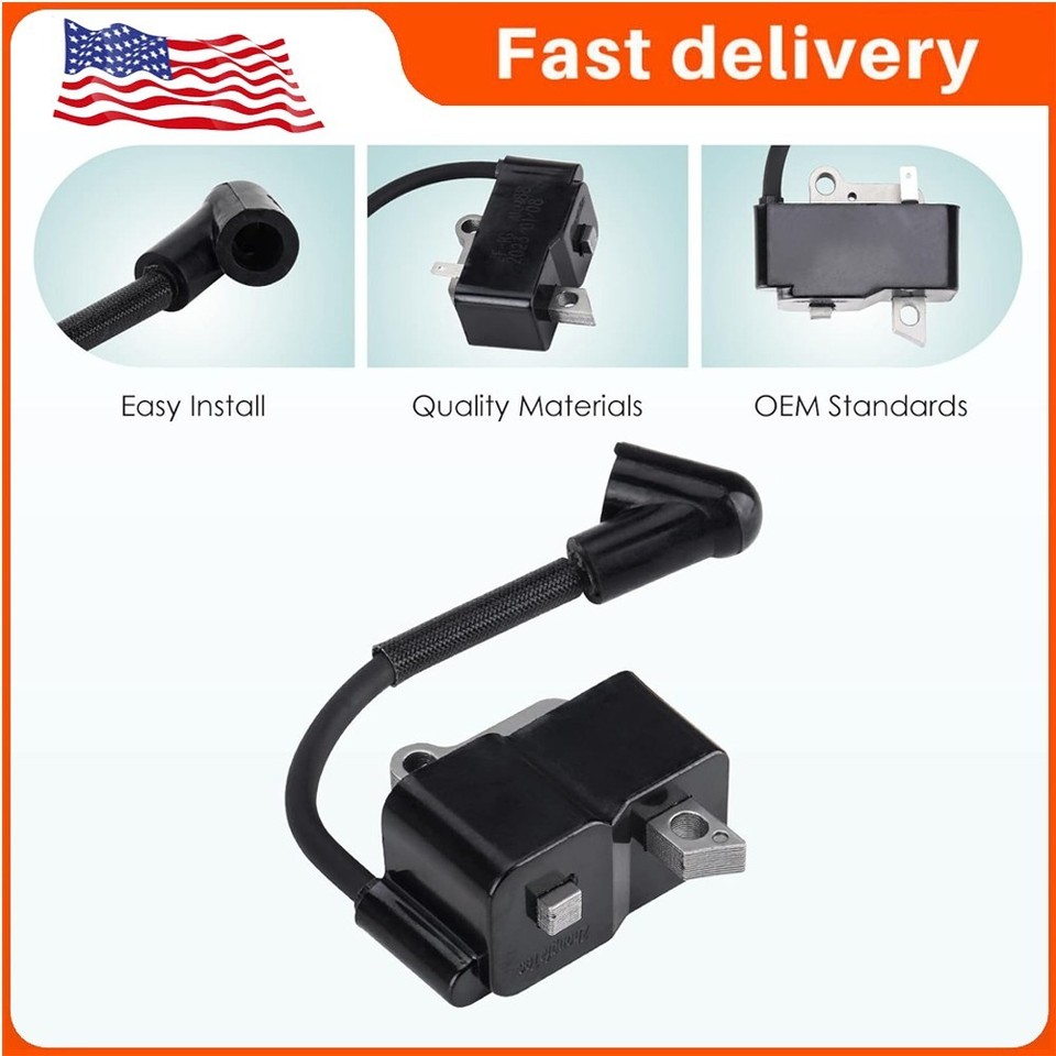Ignition Coil For Husqvarna 435 440 440E 445 450 450E Chainsaw Parts ...