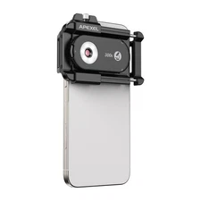 APEXEL 300X Phone Microscope Lens,Mini Pocket Microscope, Phone Lens Attachment