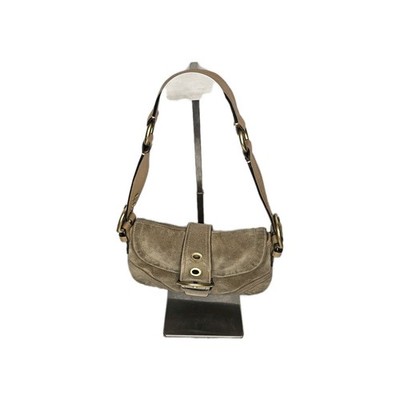 Vintage Coach Y2k Tan Suede Mini Soho Hobo Shoulder Bag #10189 | eBay