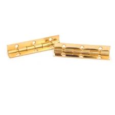 Highpoint 105 degree Stop Hinge Brass Plated 2" Pair